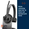 HP Poly Voyager 4310 USB-C headset + BT700 dongle + laadstation