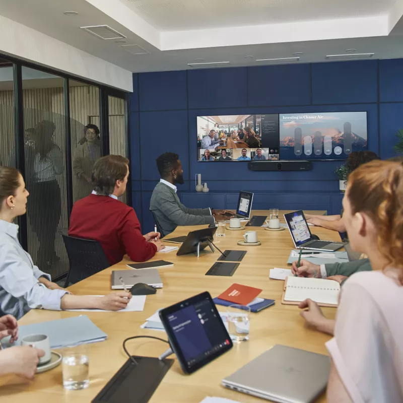 HP Poly Studio X72 all-in-one videobar