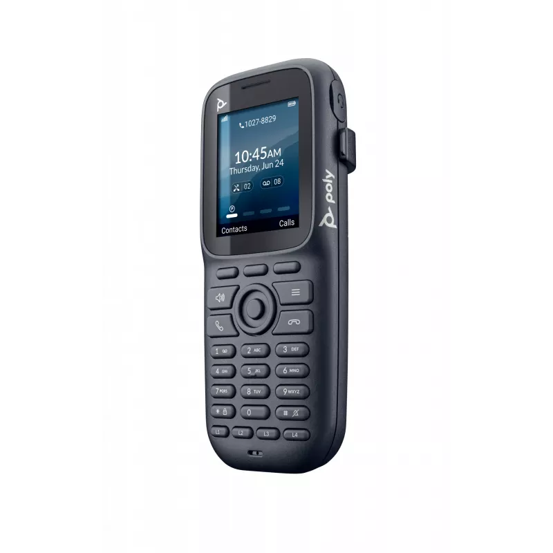 HP Poly Rove 20 DECT-telefoon handset, zwart, TFT, 128 x 160 pixels, ENERGY STAR, 300 uur, 35 uur