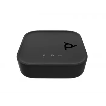 HP Poly ATA 400 1FXS voice-poort VoIP-adapter met Open SIP en voeding