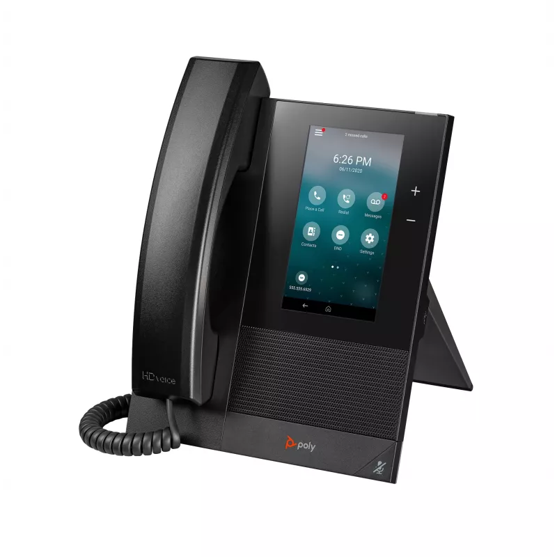 HP Poly CCX 400 business media phone met Open SIP en PoE-geschikt