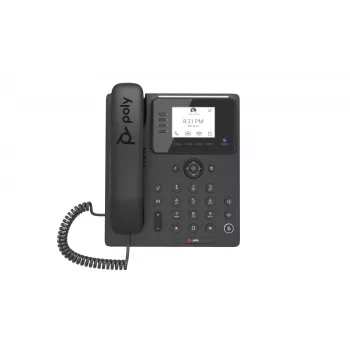 Desk IP-telefoon Poly HP CCX 350 Microsoft Teams, PoE-geschikt, business media-telefoon