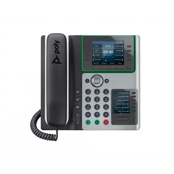 HP Poly Edge E450 IP-telefoon en PoE-geschikt, IPS, 4:3, WPA2-Enterprise, EAP-TLS, HTTPS, ENERGY STAR, EAC, RoHS, Federal Communications Commission (FCC), CE, 0 - 40 °C