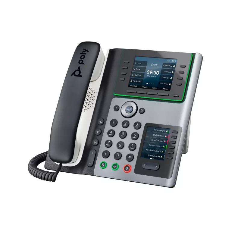 HP Poly Edge E450 IP-telefoon en PoE-geschikt, IPS, 4:3, WPA2-Enterprise, EAP-TLS, HTTPS, ENERGY STAR, EAC, RoHS, Federal Communications Commission (FCC), CE, 0 - 40 °C