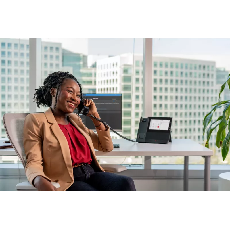 HP Poly CCX 600 business media phone met Open SIP en PoE-geschikt