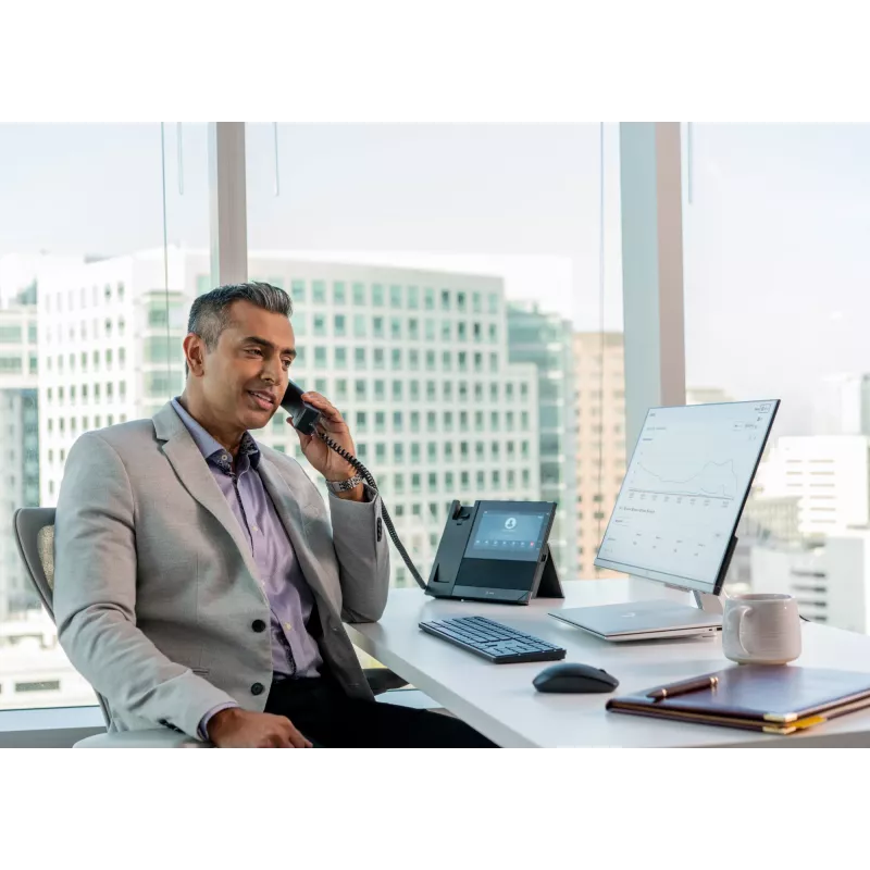 HP Poly CCX 600 business media phone met Open SIP en PoE-geschikt