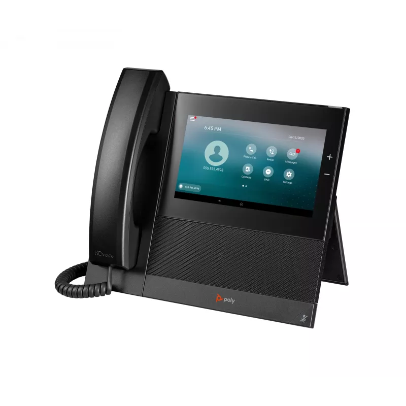 HP Poly CCX 600 business media phone met Open SIP en PoE-geschikt