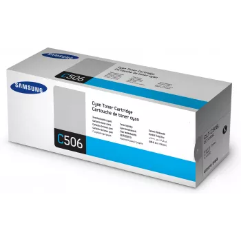 Samsung CLT-C506L High-Yield originele cyaan tonerpatroon, 1 stuks