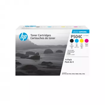 Samsung CLT-P504C 4-pack cyaan/magenta/geel/zwart originele tonerpatroon