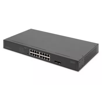 Unmanaged switch Digitus DN-95347-2 16-poorts Gigabit Ethernet 1U