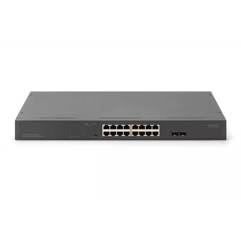 Unmanaged switch Digitus DN-95347-2 16-poorts Gigabit Ethernet 1U