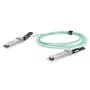 DIGITUS 100G QSFP28 naar QSFP28 actieve optische kabel MMF 850nm 10m