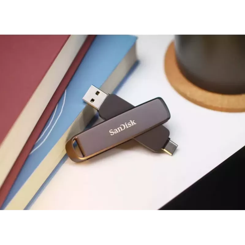 WESTERN DIGITAL Sandisk Extreme Pro Dual Drive – 1 TB USB-stick – metaal 1000/900 MB/s