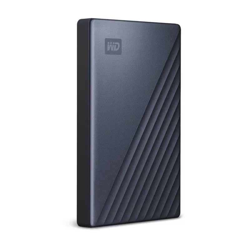 WESTERN DIGITAL harde schijf - MY PASSPORT ULTRA - 5 TB - USB-C 3.2 Gen 1 - blauw