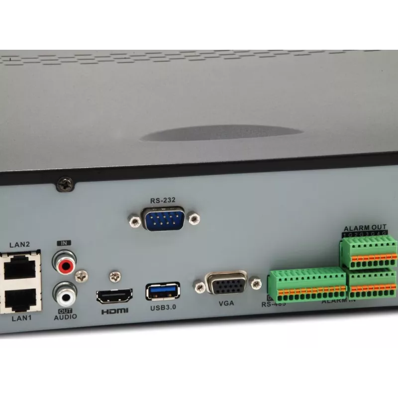 LevelOne NVR-1332 4-bay netwerk-videorecorder H.265 32 kanalen 3840x2160