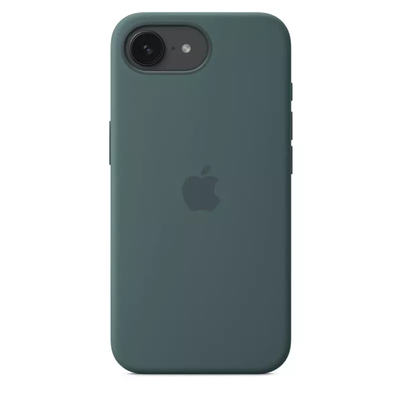 Apple silicone hoes iPhone 16e Lake groen
