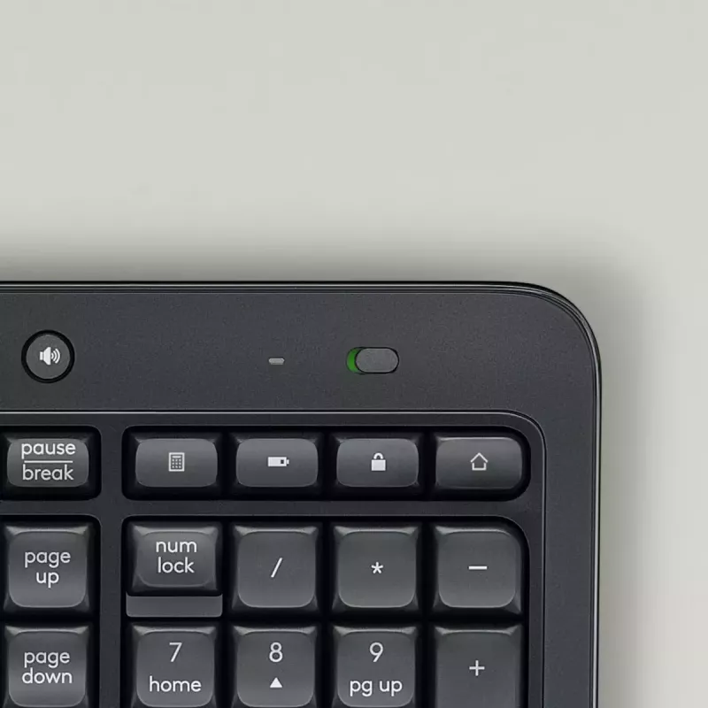 LOGITECH Mk540 Advanced draadloze toetsenbord- en muisset - Azerty Belgisch