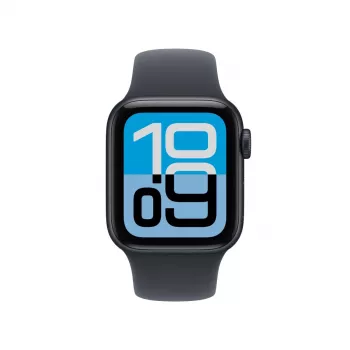 APPLE Watch SE 3 GPS 40mm Middernacht aluminium behuizing met sportband M/L - Middernacht
