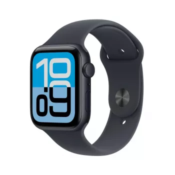 APPLE Watch SE 3 GPS 44mm Middernacht aluminium behuizing met sportband M/L - Middernacht