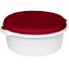 EMSA 518999 bewaardoos rood, wit 3 stuks