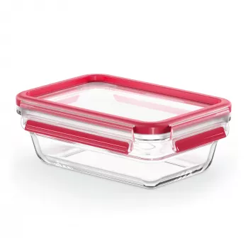 EMSA CLIP & CLOSE N10406 rechthoekige box 0,7 L transparant 1 stuk