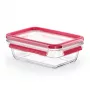 EMSA CLIP & CLOSE N10406 rechthoekige box 0,7 L transparant 1 stuk