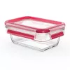 EMSA CLIP & CLOSE N10405 rechthoekige doos 0,8 l transparant, 1 stk.