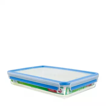 EMSA 508545 levensmiddelenbewaarcontainer rechthoekige doos transparant 6 stuks