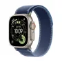 APPLE Watch Ultra 3 (2025) LTE 49mm titanium behuizing met Trail Loop S/M - blauw
