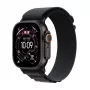 Smartwatch Apple Watch Ultra 3 GPS + Cellular 49mm Black Titanium behuizing met Black Alpine Loop Medium