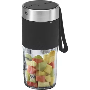 WMF KITCHENminis 0416700011 0,3 L staafmixer 50 W zwart, roestvrij staal, transparant