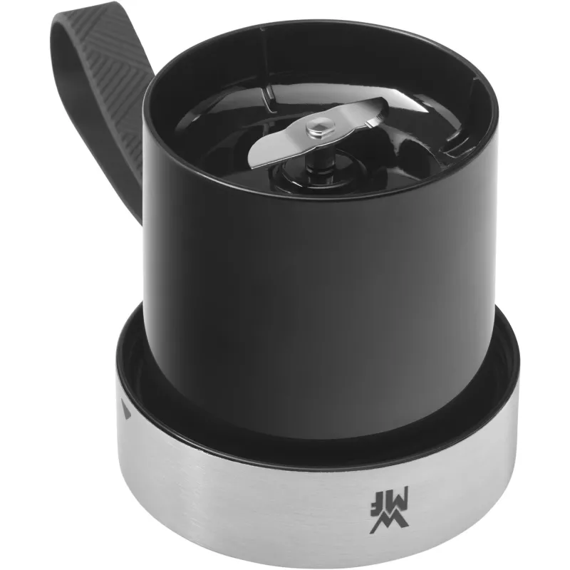 WMF KITCHENminis 0416700011 0,3 L staafmixer 50 W zwart, roestvrij staal, transparant