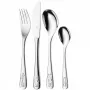 WMF Safari 12.8002.6040 kinderbestekset, 4 stuks, geel/groen