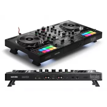 Hercules Inpulse 500 Digital Vinyl System (DVS) scratcher zwart