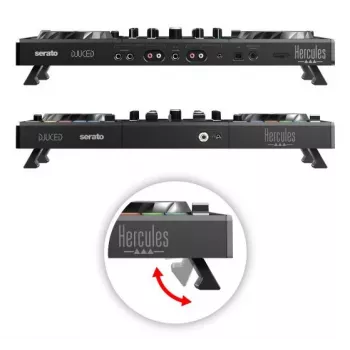 Hercules Inpulse 500 Digital Vinyl System (DVS) scratcher zwart