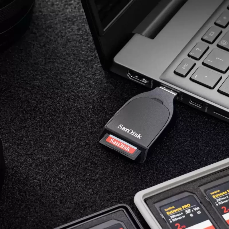 Kaartlezer SanDisk 1 st. USB 3.2 Gen 1 Type-A SDDR-C731-GNANN