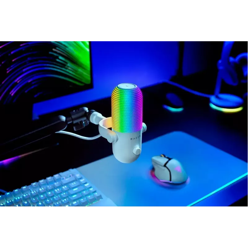 Pc-microfoon Razer Seiren V3 Chroma wit
