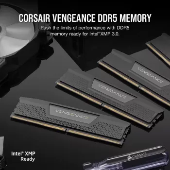 CORSAIR geheugen 32GB (2x16GB) DDR5 DRAM 6400MT/s CL36 geheugenkit Vengeance – zwart