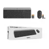 Logitech MK470 draadloos toetsenbord+muis, grafiet, muis inbegrepen, QWERTY US, USB