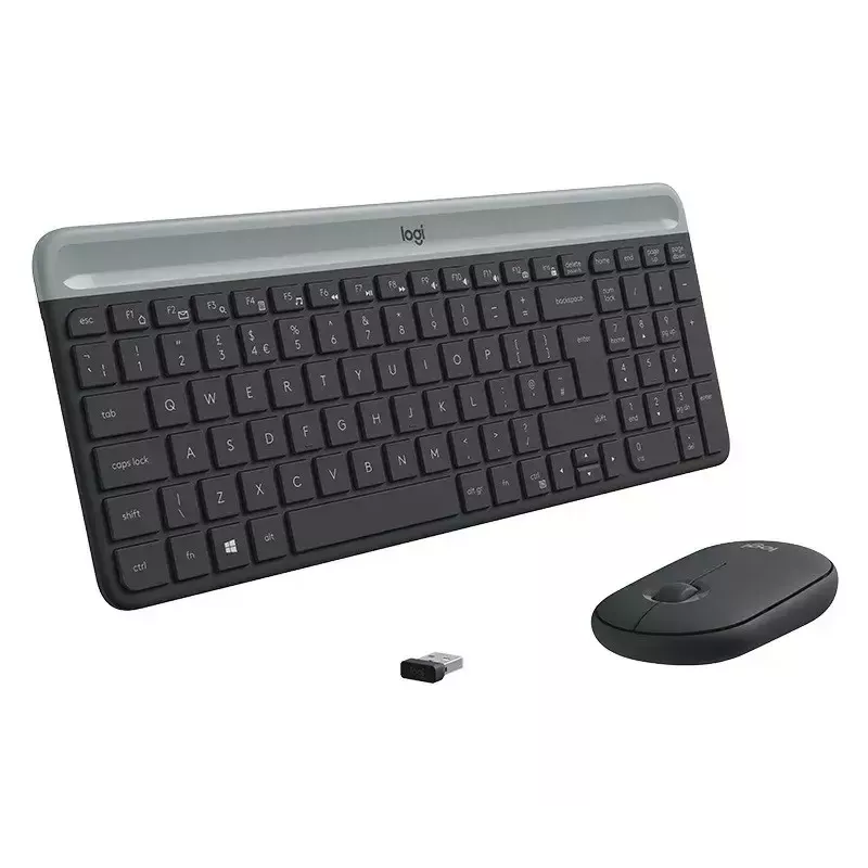 Logitech MK470 draadloos toetsenbord+muis, grafiet, muis inbegrepen, QWERTY US, USB