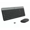 Logitech MK470 draadloos toetsenbord+muis, grafiet, muis inbegrepen, QWERTY US, USB