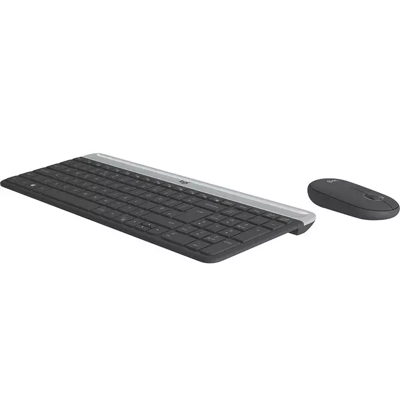 Logitech MK470 draadloos toetsenbord+muis, grafiet, muis inbegrepen, QWERTY US, USB