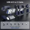 Equip 128431 USB-kabel USB 3.2 Gen 2x2 1 m USB A/USB C USB C zwart