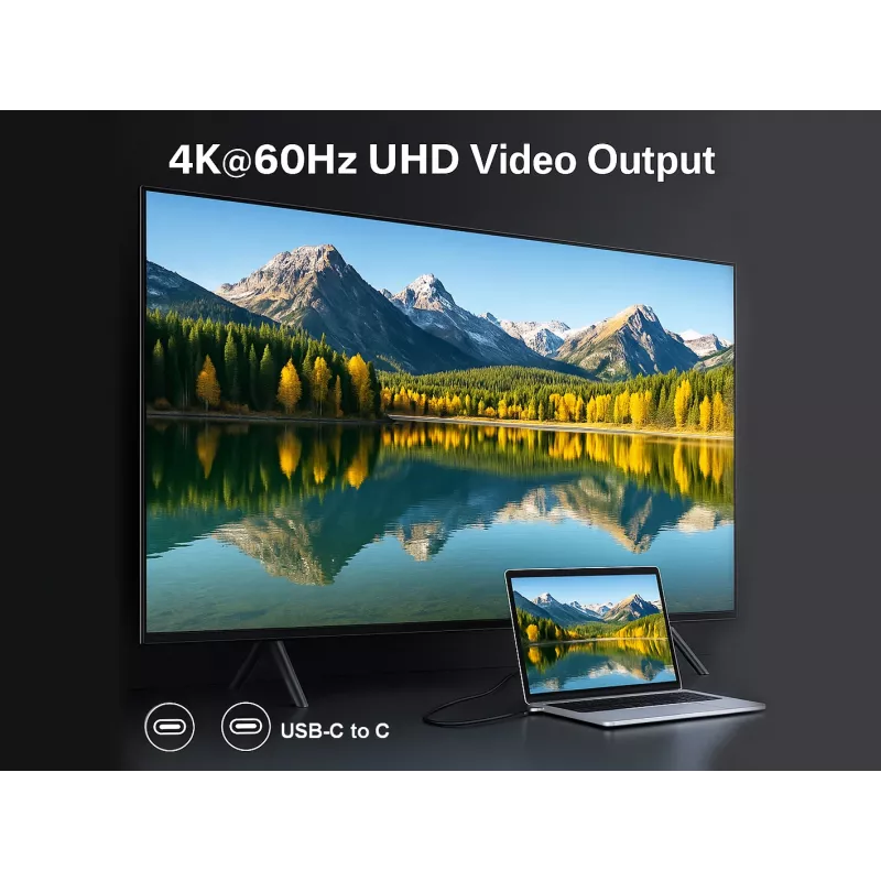 Equip 128432 USB-kabel USB 3.2 Gen 2x2 2 m USB A/USB C USB C zwart