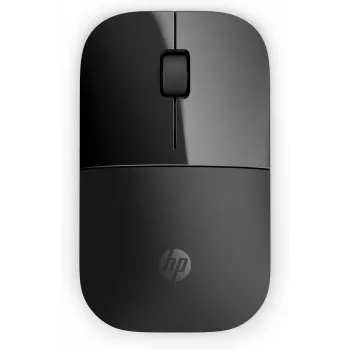 HP Z3700 zwarte draadloze muis, ambidexter, optisch, RF draadloos, 1200 DPI, zwart