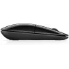 HP Z3700 zwarte draadloze muis, ambidexter, optisch, RF draadloos, 1200 DPI, zwart