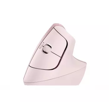LOGITECH Lift Rechtshandige muis Draadloos Rosé / Donkerrosé