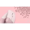LOGITECH Lift Rechtshandige muis Draadloos Rosé / Donkerrosé