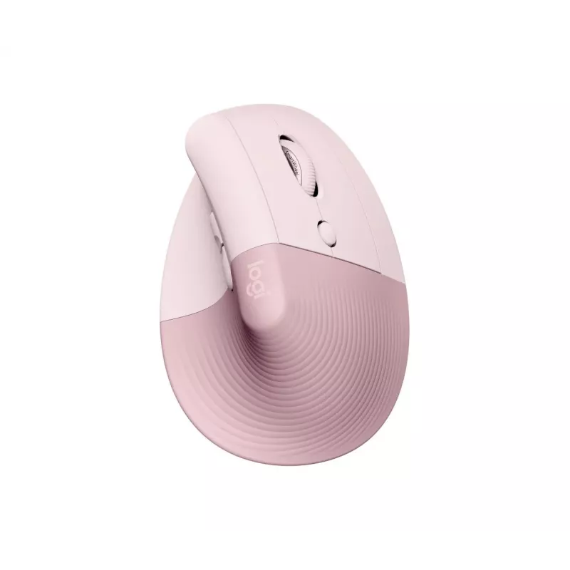 LOGITECH Lift Rechtshandige muis Draadloos Rosé / Donkerrosé