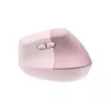 LOGITECH Lift Rechtshandige muis Draadloos Rosé / Donkerrosé
